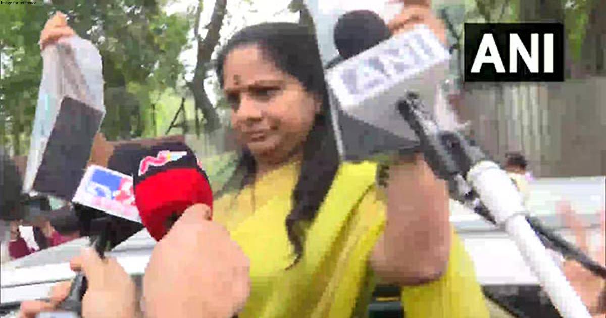 BRS MLC K Kavitha arrives at ED office for questioning in Delhi liquor policy case